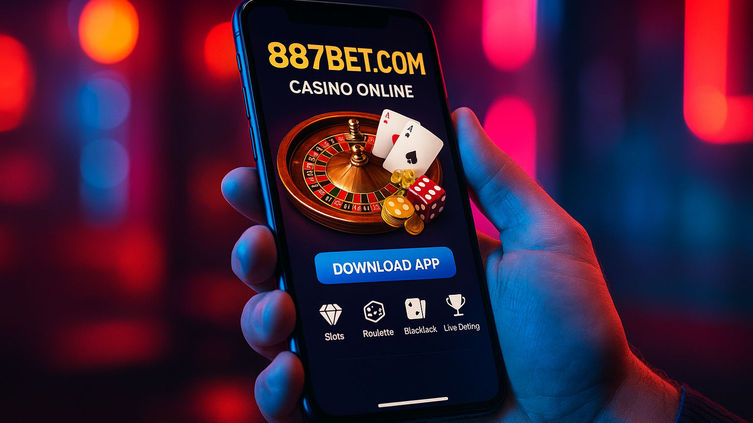 Baixar o 887BET.COM Cassino App