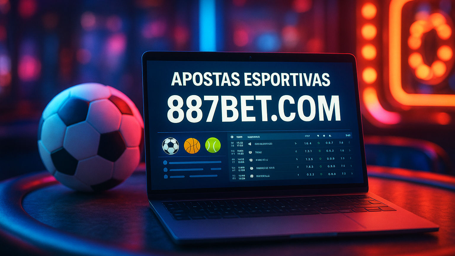 Apostas esportivas no cassino online 887BET.COM